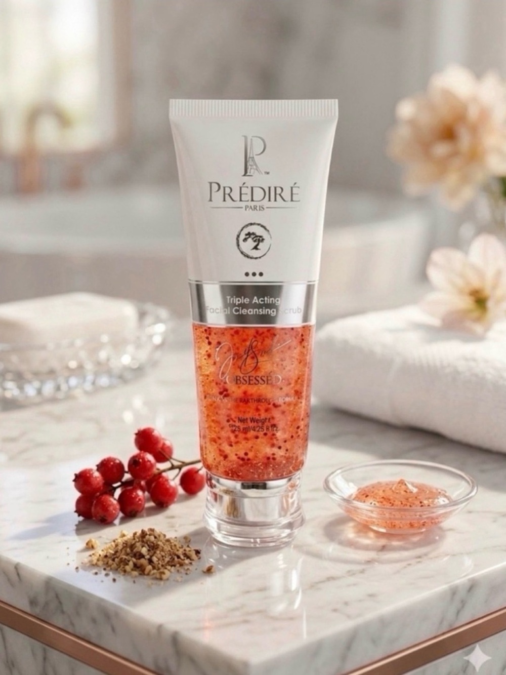 Predire Paris Triple Acting Facial Cleansing Scrub  - MSRP $115